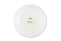 Servizio piatti, multicolore, porcellana, 12 pezzi