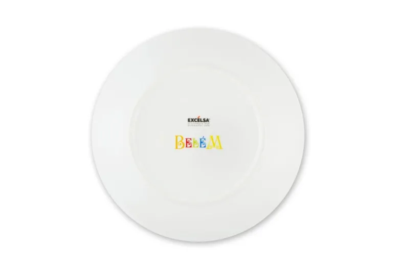 Servizio piatti, multicolore, porcellana, 12 pezzi