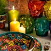 Servizio piatti, multicolore, melamina, 12 pezzi