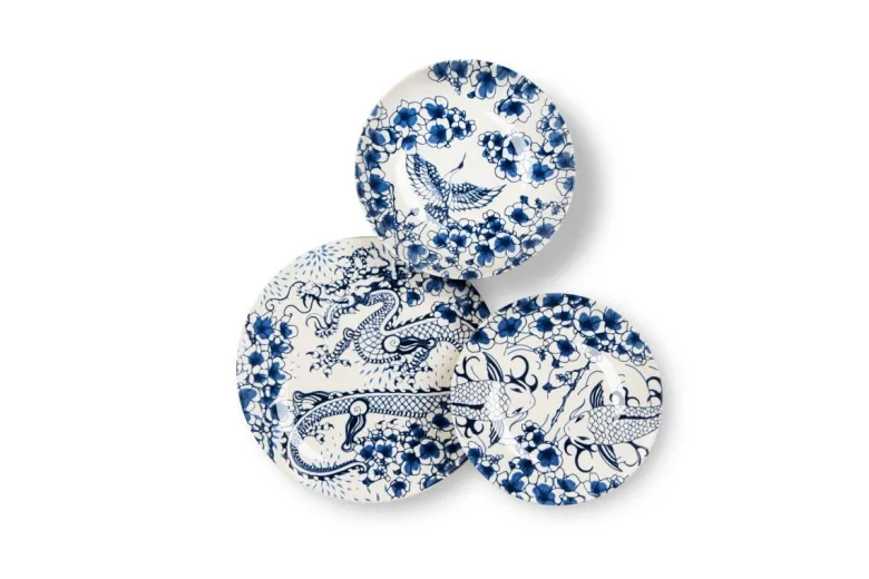 Servizio piatti, multicolore, ceramica, 18 pezzi