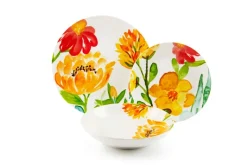 Servizio piatti, multicolore, porcellana, 18 pezzi