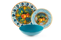 Servizio piatti, porcellana/stoneware, bari vecchia
