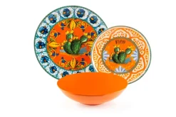 Servizio piatti, porcellana/stoneware, bari vecchia