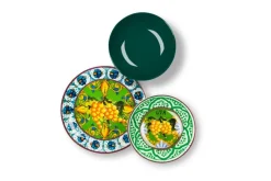 Servizio piatti, porcellana/stoneware, bari vecchia