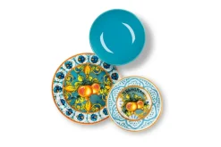 Servizio piatti, porcellana/stoneware, bari vecchia