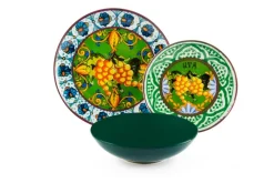 Servizio piatti, porcellana/stoneware, bari vecchia