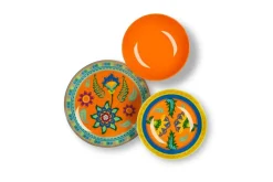 Servizio piatti, porcellana/stoneware, 18 pezzi, gipsy soul
