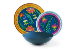 Servizio piatti, porcellana/stoneware, 18 pezzi, gipsy soul