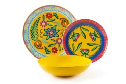 Servizio piatti, porcellana/stoneware, 18 pezzi, gipsy soul