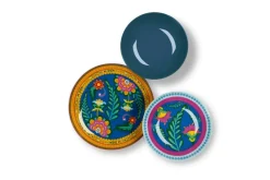 Servizio piatti, porcellana/stoneware, 18 pezzi, gipsy soul