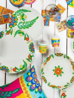 Servizio piatti, porcellana/stoneware, 18 pezzi, gipsy soul
