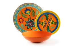 Servizio piatti, porcellana/stoneware, 18 pezzi, gipsy soul