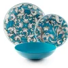 Servizio piatti, porcellana/stoneware, stile arabo