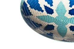 Servizio piatti, toni blu/azzurro, ceramica, 12 pezzi