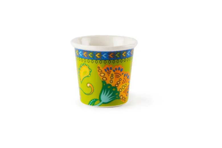 Set 6 bicchierini, gipsy soul, porcellana, 90 ml