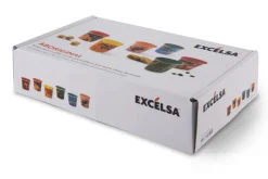 Set 6 bicchierini, stile aborigeno, porcellana, 90 ml
