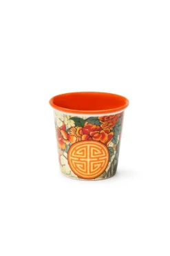 Set 6 bicchierini, stile cinese, porcellana, 90 ml