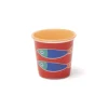 Set 6 bicchierini, stile marinaro, porcellana, 90 ml