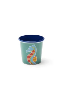 Set 6 bicchierini, stile marinaro, porcellana, 90 ml