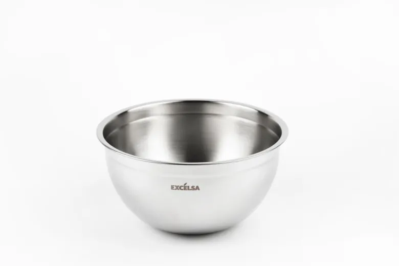 Set ciotole multiuso, con coperchio, acciaio inox, 3 pezzi