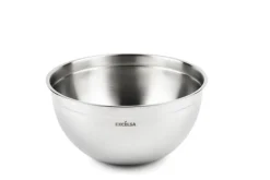 Set ciotole multiuso, con coperchio, acciaio inox, 3 pezzi