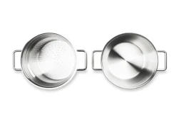 Set di pentole, 10 pezzi, acciaio inox