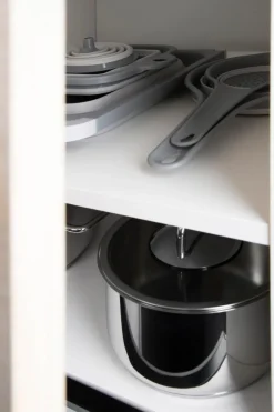 Set di pentole, 10 pezzi, acciaio inox