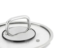 Set di pentole, 10 pezzi, acciaio inox