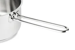 Set di pentole, 10 pezzi, acciaio inox