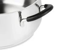 Set di pentole, 7 pezzi, acciaio inox