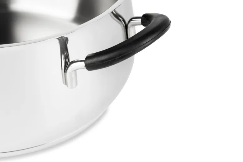 Set di pentole, 7 pezzi, acciaio inox