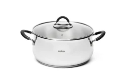 Set di pentole, 7 pezzi, acciaio inox