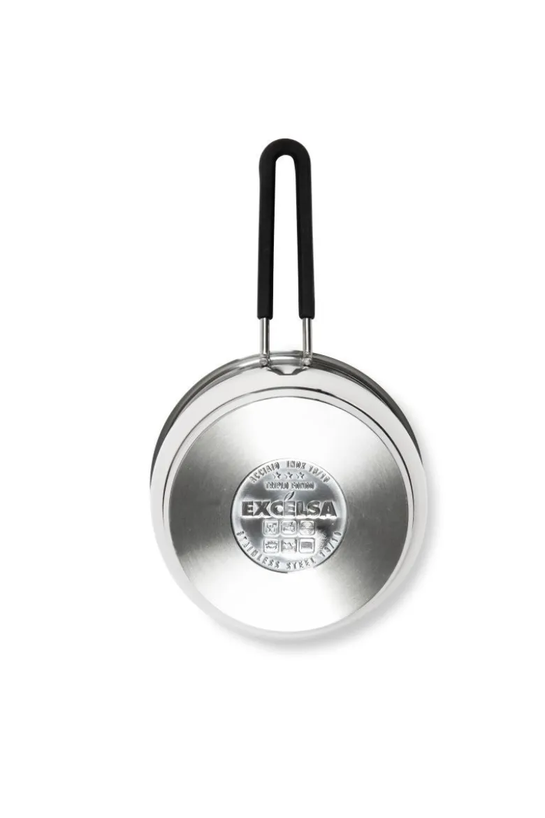 Set di pentole, 7 pezzi, acciaio inox