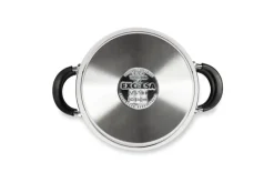 Set di pentole, 7 pezzi, acciaio inox