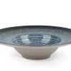 Set pasta bowl, effetto reattivo, ceramica, 6 pezzi