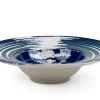 Set pasta bowl, effetto reattivo, ceramica, 6 pezzi
