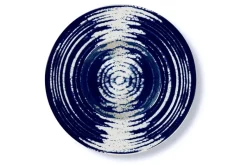 Set pasta bowl, effetto reattivo, ceramica, 6 pezzi