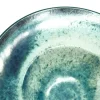 Set pasta bowl, effetto reattivo, ceramica, 6 pezzi