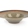 Set pasta bowl, effetto reattivo, ceramica, 6 pezzi