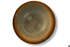 Set pasta bowl, effetto reattivo, ceramica, 6 pezzi
