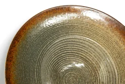Set pasta bowl, effetto reattivo, ceramica, 6 pezzi