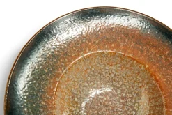 Set pasta bowl, effetto reattivo, ceramica, 6 pezzi