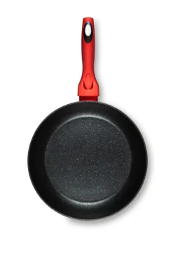 Set pentole, 5 pezzi con salvapadella, rosso