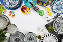 Set sale/pepe, 2 pezzi, limoni, ceramica