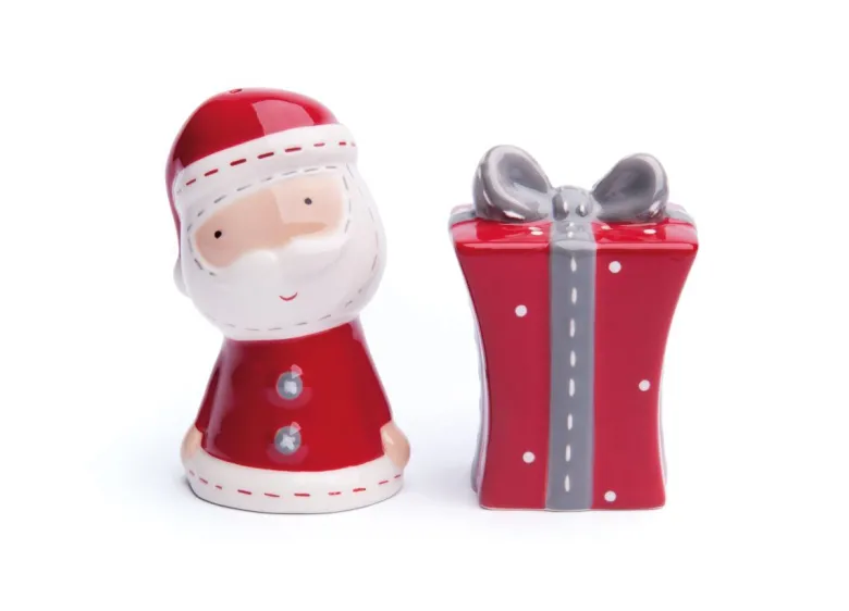 Set sale/pepe, 2 pezzi, natalizio, babbo natale, pacchetto