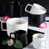 Set 6 tazzine, bianco, stoneware, 80 ml