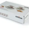 Set 6 tazzine con piattino, natalizie, porcellana, 90 ml