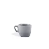 Set 6 tazzine, grigio, ceramica, 70 ml