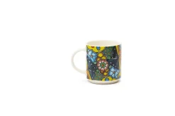 Set 6 tazzine, multicolore, porcellana, 100 ml