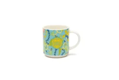 Set 6 tazzine, multicolore, porcellana, 100 ml